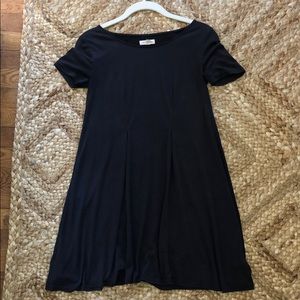 Silence + Noise T-Shirt Dress Dark Grey SZ XS